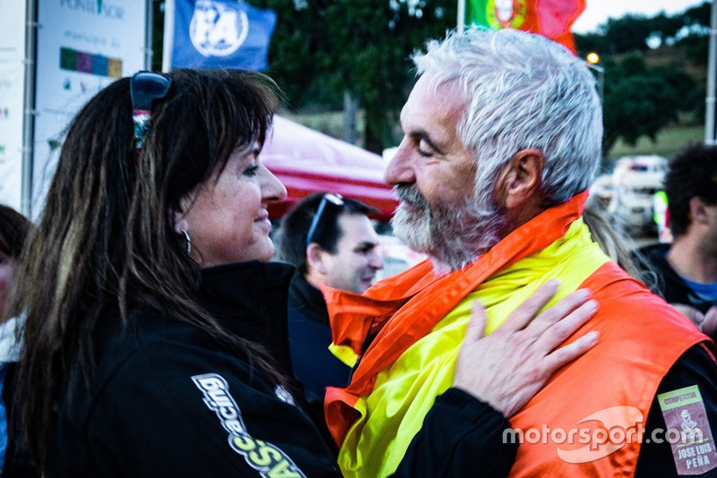 José Luis Peña y su esposa, Balby