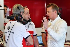 Kimi Raikkonen, Sauber met Simone Resta, Sauber Designer