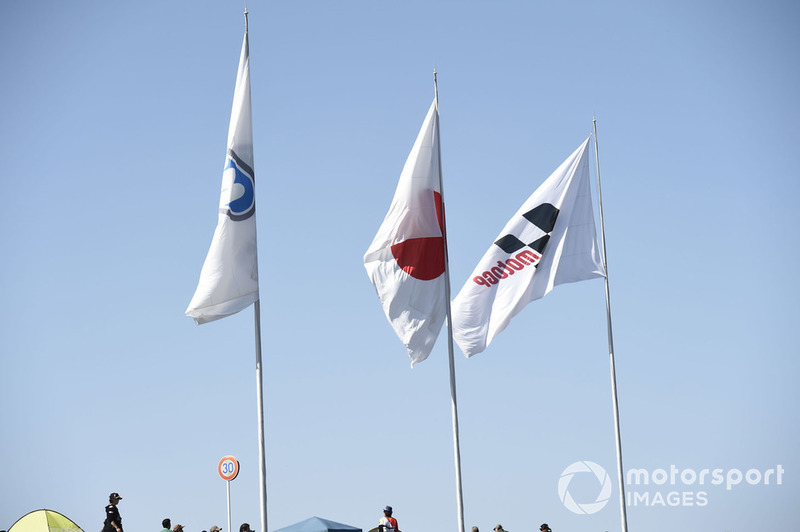 Bendera Twin Ring Motegi, Jepang, dan MotoGP