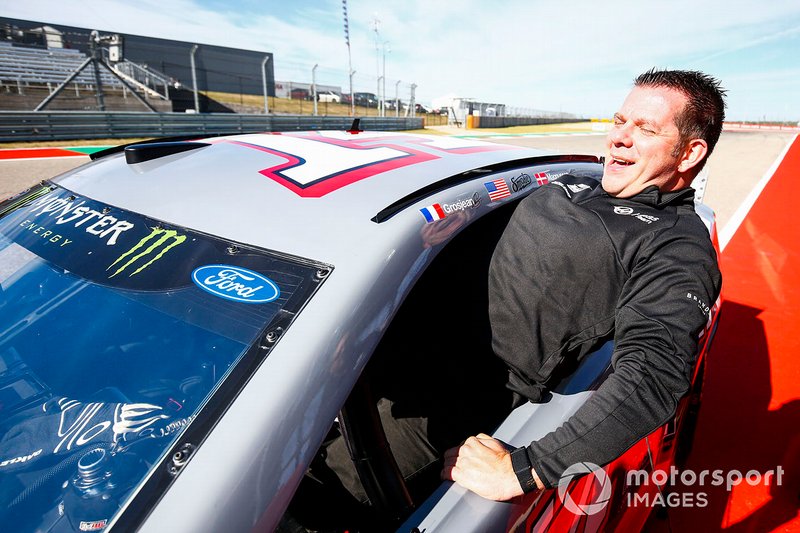 Peter Crolla, enters a NASCAR Cup car
