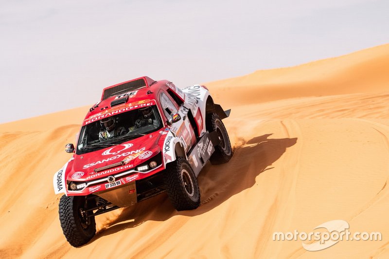 #341 Ssangyong Motorsport Koorando DKR: Oscar Fuertes Aldanondo, Diego Vallejo