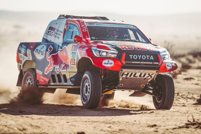#300 Toyota Gazoo Racing: Nasser Al-Attiyah, Matthieu Baumel