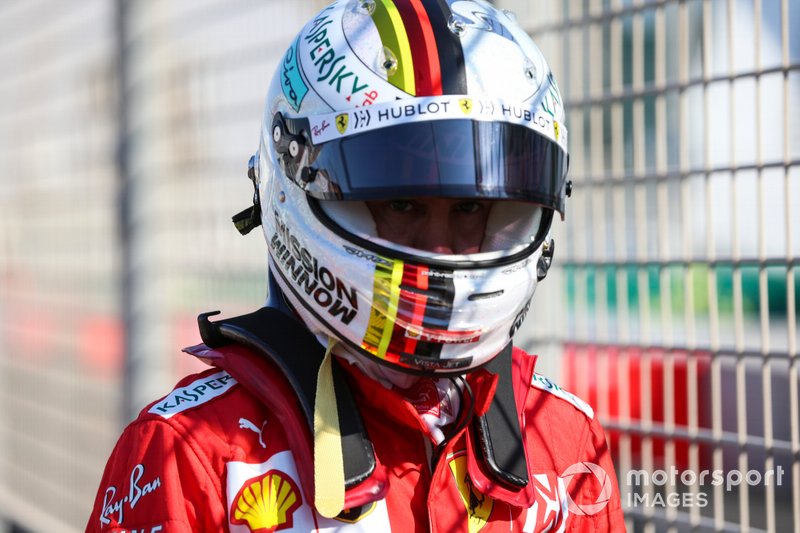5º Sebastian Vettel, Ferrari: 58 puntos (baja dos posiciones respecto a 2018)