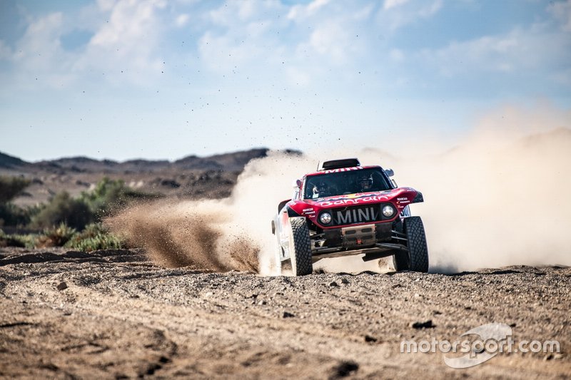 #302 JCW X-Raid Team: Stephane Peterhansel, Paulo Fiuza