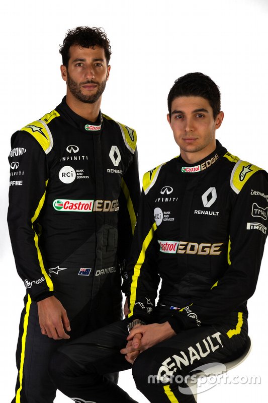 Daniel Ricciardo, Esteban Ocon, Renault F1 Team