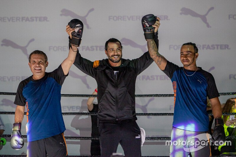 Lewis Hamilton, Mercedes y Julio César Chávez, excampeón mundial de boxeo