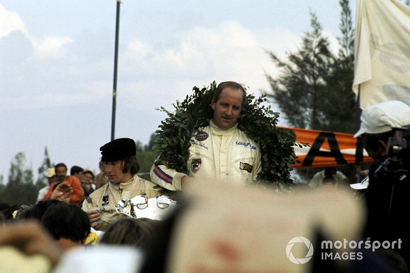 Denny Hulme, McLaren, al GP del Messico del 1969