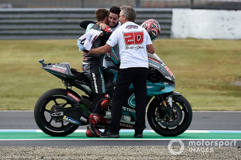 Second place Fabio Quartararo, Petronas Yamaha SRT