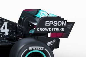 Mercedes AMG F1 W11 detail
