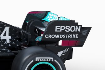 Mercedes AMG F1 W11 detail