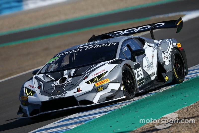 #239 Huracan Super Trofeo Evo, T Squared Racing: Huilin Han