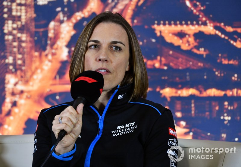 Claire Williams, chefe da equipe Williams