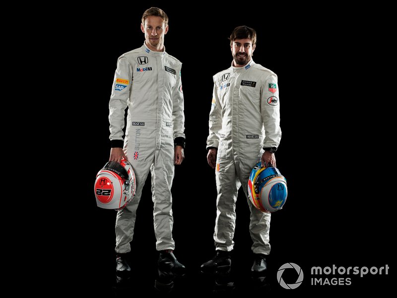 Jenson Button et Fernando Alonso chez McLaren