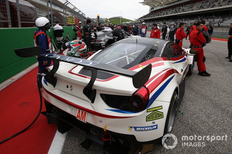 #70 MR Racing Ferrari 488 GTE: Motoaki Ishikawa, Olivier Beretta, Kei Cozzolino 