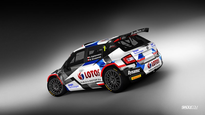 Kajetan Kajetanowicz, Maciej Szczepaniak, Skoda Fabia R5 evo