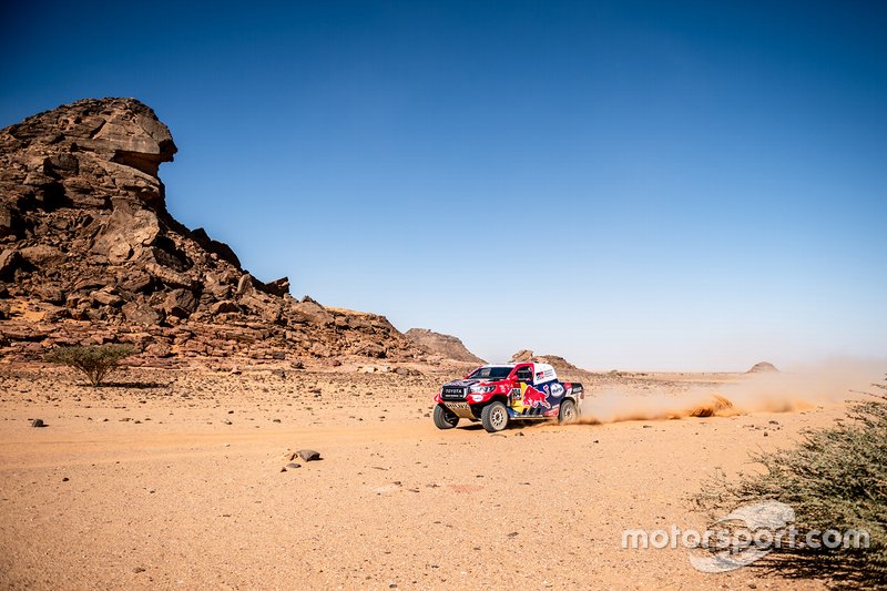 #300 Toyota Gazoo Racing: Nasser Al-Attiyah, Matthieu Baumel