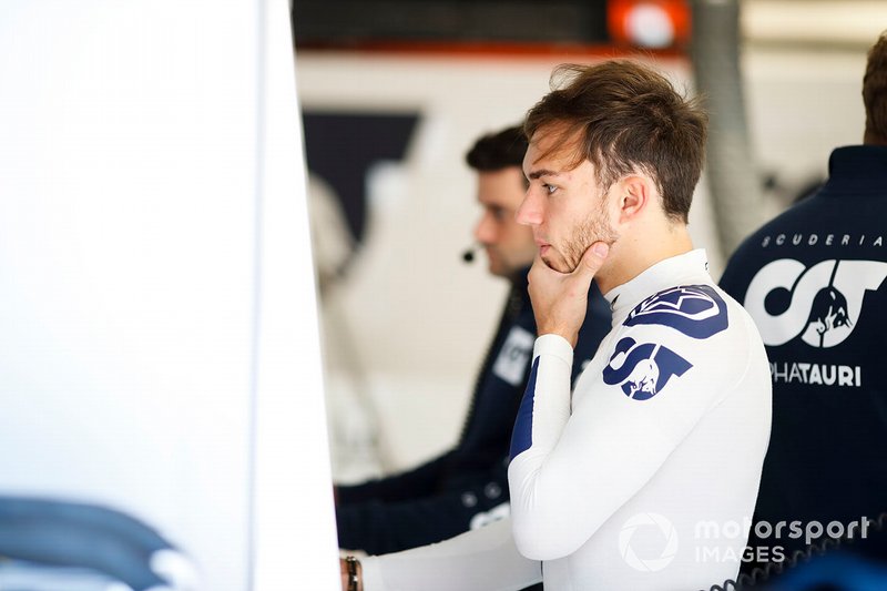 Pierre Galsy, AlphaTauri in the garage
