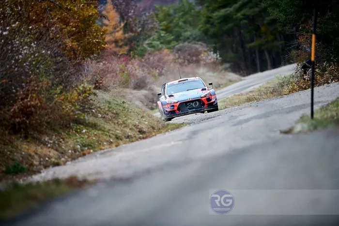 Ott Tanak, Martin Jarveoja, Hyundai i20 Coupe WRC