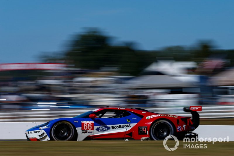 #66 Ford Chip Ganassi Racing Ford GT, GTLM: Joey Hand, Dirk Mueller, Sebastien Bourdais
