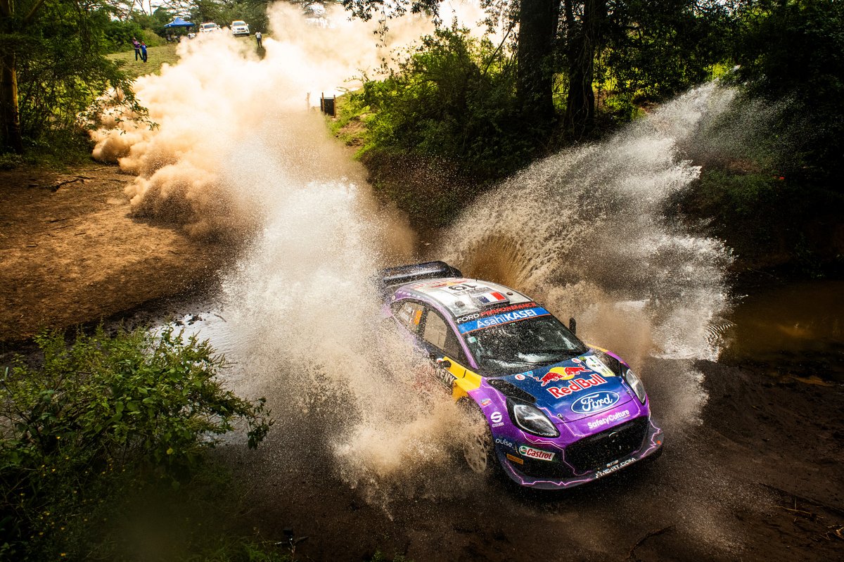 Sebastien Loeb, Isabelle Galmiche, M-Sport Ford World Rally Team Ford Puma Rally1