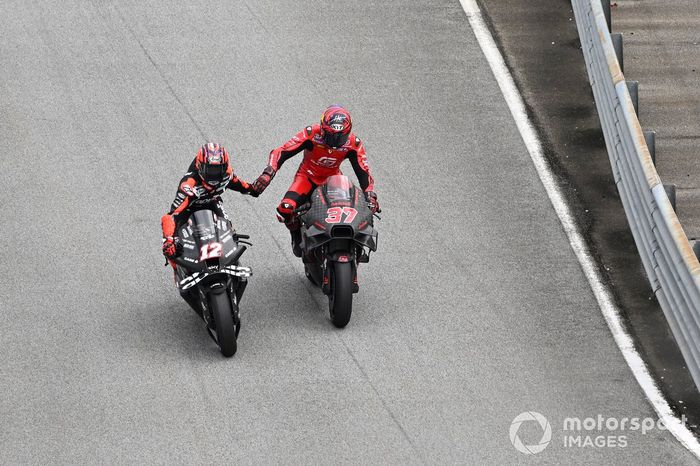 Augusto Fernández, Tech3 GASGAS Factory Racing, Maverick Viñales, Aprilia Racing Team