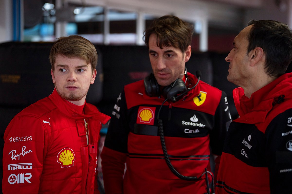 Robert Shwartzman, Ferrari