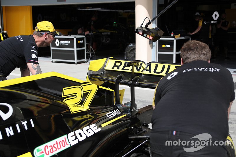 Détails techniques de la Renault F1 Team
