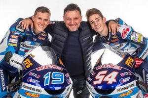 Gabriel Rodrigo, Fausto Gresini, Riccardo Rossi, Team Kömmerling Gresini Moto 3 project