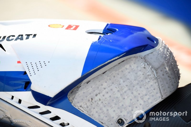 Jack Miller gebruikt de Lorenzo-tank
