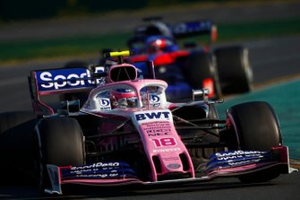 Lance Stroll, Racing Point RP19, Daniil Kvyat, Toro Rosso STR14