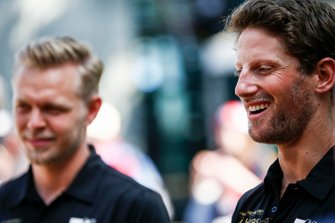 Romain Grosjean, Haas F1 ve Kevin Magnussen, Haas F1