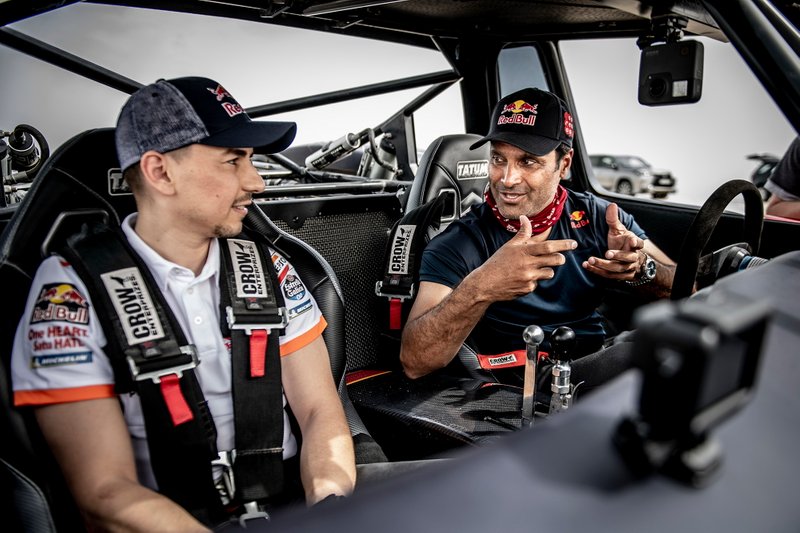 Nasser Al Attiyah ve Jorge Lorenzo