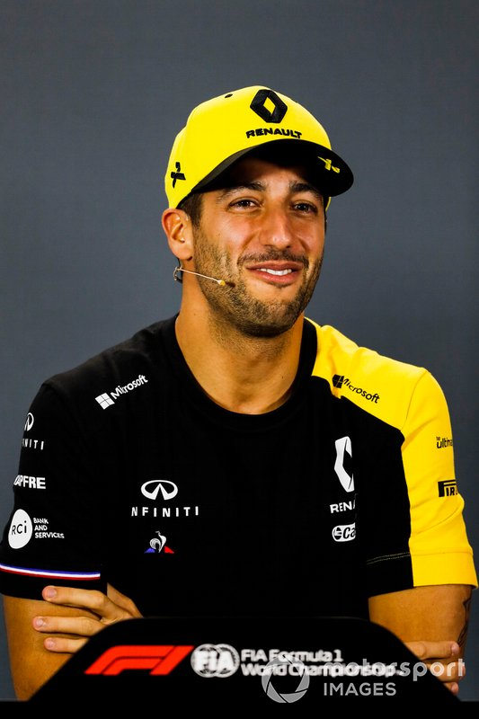 Daniel Ricciardo, Renault F1 Team in Press Conference