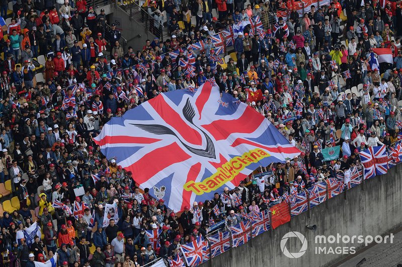 Fans Lewis Hamilton, Mercedes AMG F1