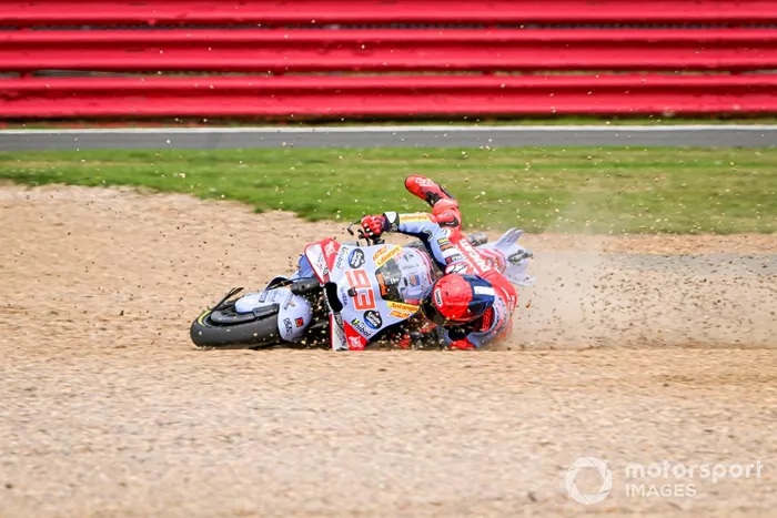 Marc Marquez, Gresini Racing crash