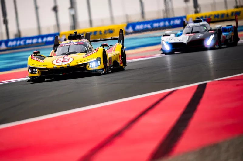 #Ferrari 499P AF Corse n°83 : Robert Kubica, Yifei Ye, Philip Hanson