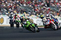 Kenan Sofuoglu, Puccetti Racing Kawasaki; Jules Cluzel, MV Augusta