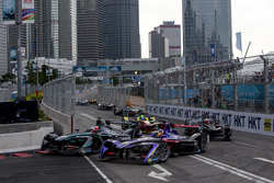 Mitch Evans, Jaguar Racing; Jose Maria Lopez, DS Virgin Racing