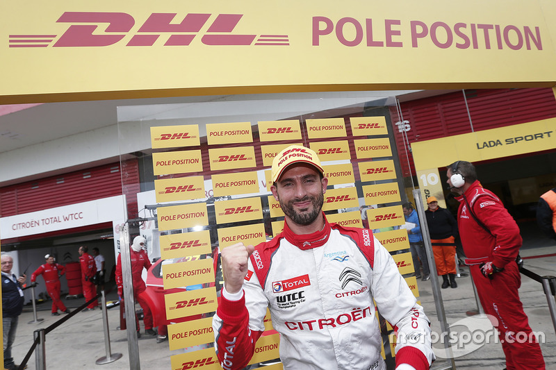 Ganador de la pole José María López, Citroën World Touring Car Team, Citroën C-Elysée WTCC