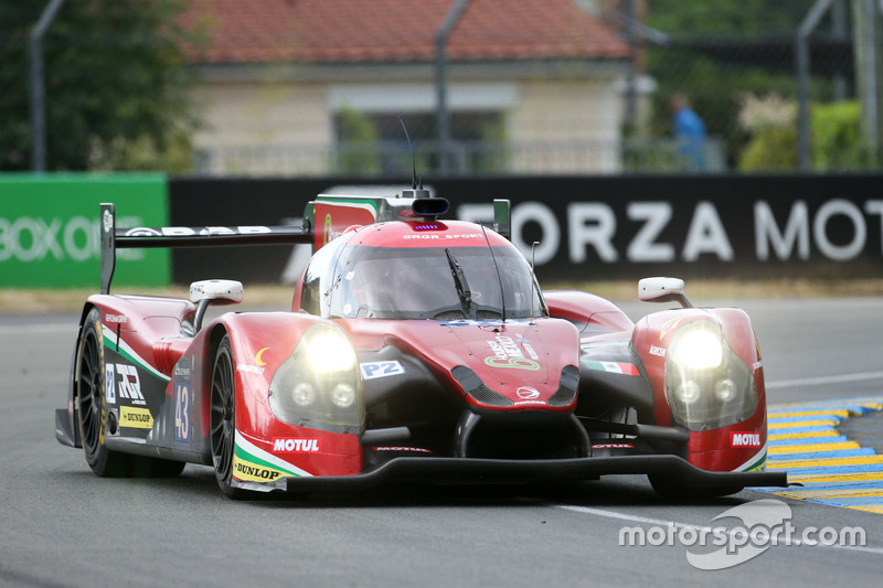 21: #43 RGR Sport by Morand Ligier JSP2 Nissan: Ricardo Gonzalez, Filipe Albuquerque, Bruno Senna