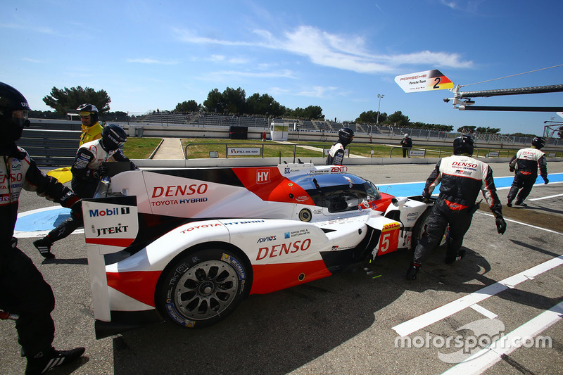 #5 Toyota Racing Toyota TS050 Hybrid: Anthony Davidson, Sébastien Buemi, Kazuki Nakajima