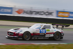 #10 Hofor-Racing Mercedes SLS AMG GT3: Michael Kroll, Christiaan Frankenhout, Kenneth Heyer, Roland Eggimann, Chantal Kroll
