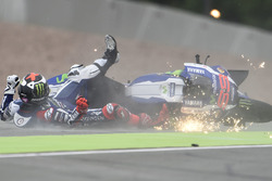 Jorge Lorenzo, Yamaha Factory Racing accidente