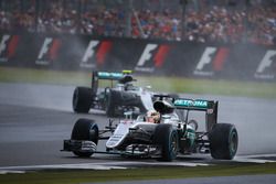 Lewis Hamilton, Mercedes AMG F1 W07 en Nico Rosberg, Mercedes AMG Petronas F1 W07