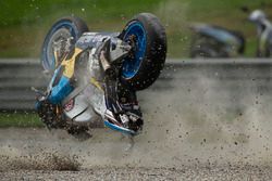 Accidente de Jack Miller, Estrella Galicia 0,0 Marc VDS