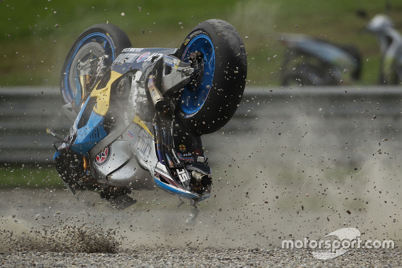 Unfall: Jack Miller, Marc VDS Racing, Honda