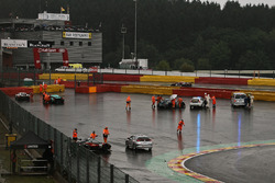Bustopp chicane after the rain