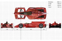 Ken Okuyama Design and Dome design proposal of next Formula E chassis