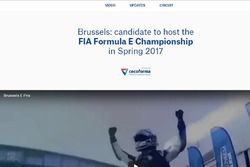 ePrix di Bruxelles, sito Web