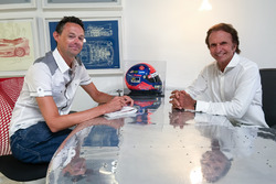 Emerson Fittipaldi donne une interview à Charles Bradley, rédacteur en chef de Motorsport.com